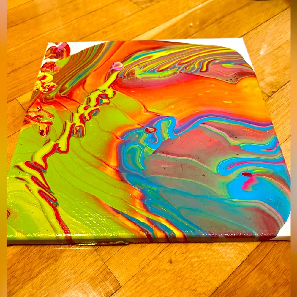12"x12" Painting on Stretched Canvas